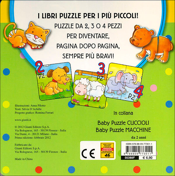 Cuccioli::5 puzzle facili facili
