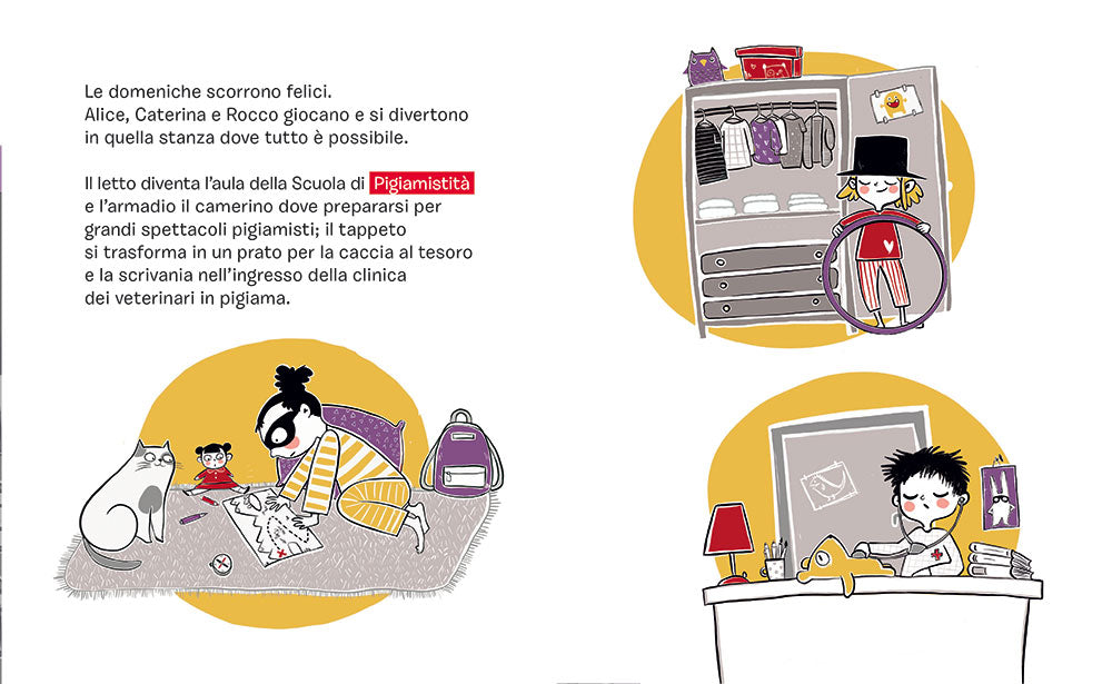 Il club delle pigiamiste. Fermi tutti!