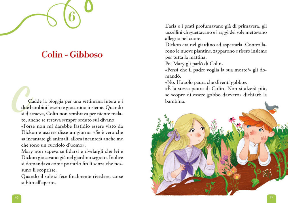Il giardino segreto::Adattamento a misura di bambino