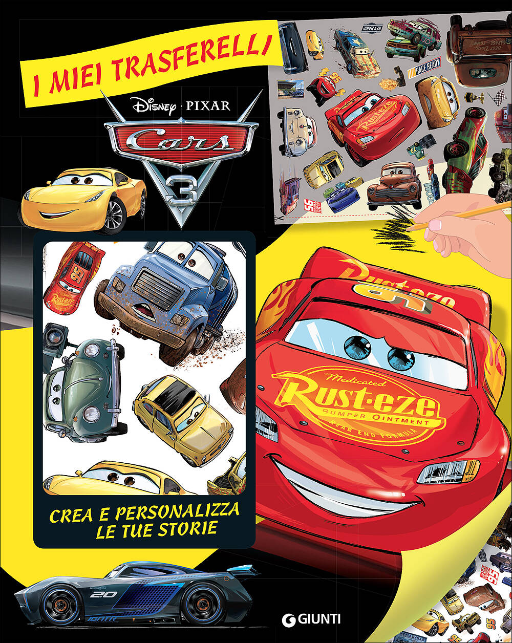 I miei trasferelli - Cars 3::Crea e personalizza le tue storie