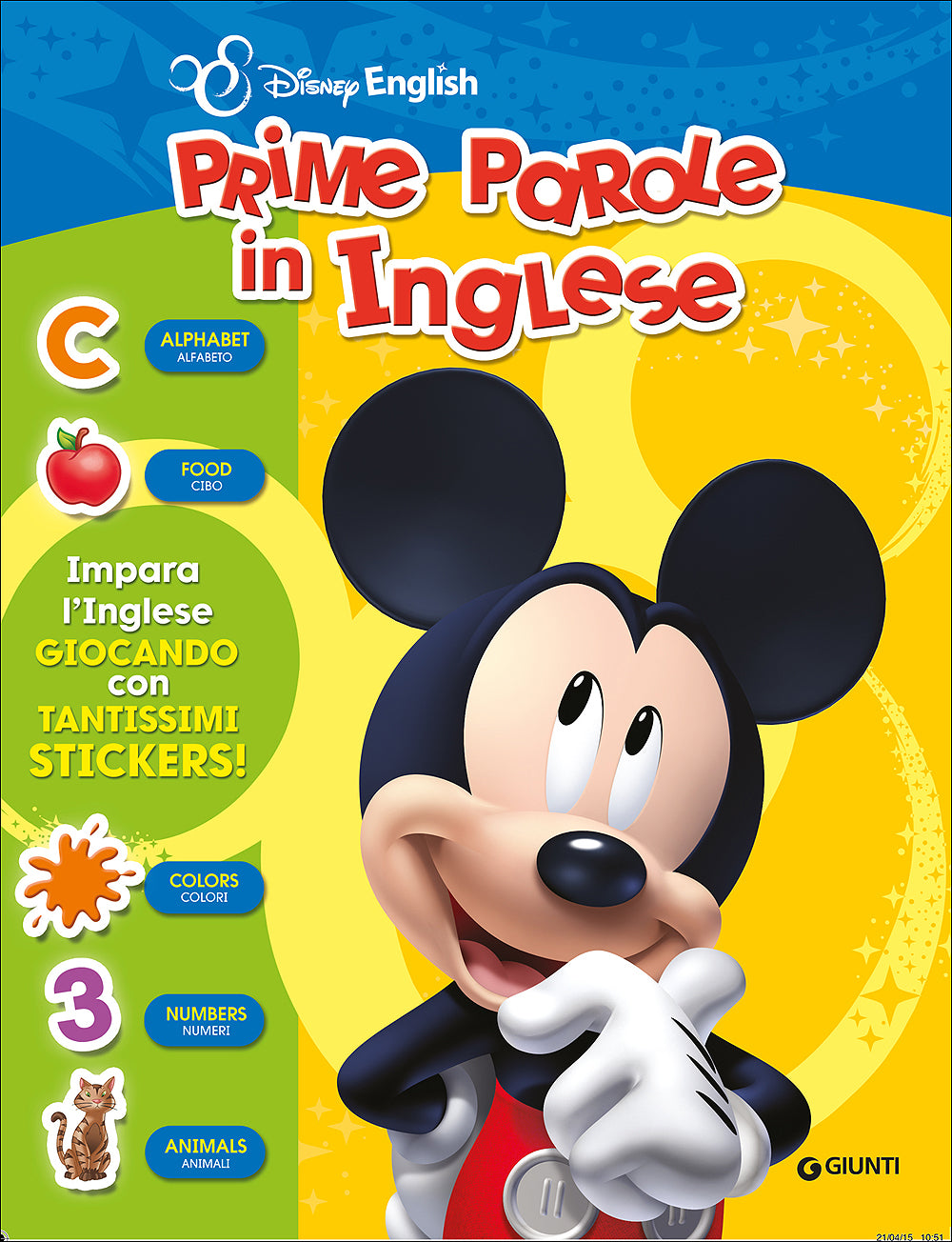 Disney English - Prime Parole in Inglese::Impara l'Inglese giocando con tantissimi stickers!