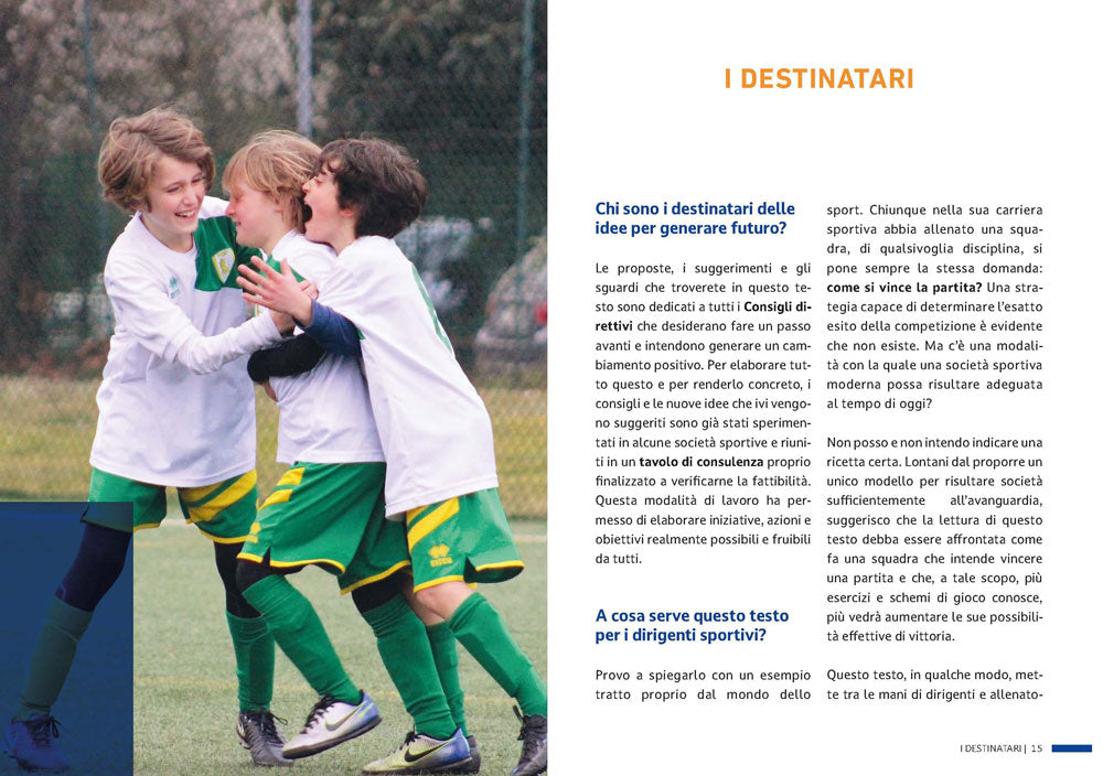 Società sportiva 2030::Idee per generare futuro in una società sportiva a forte trazione educativa