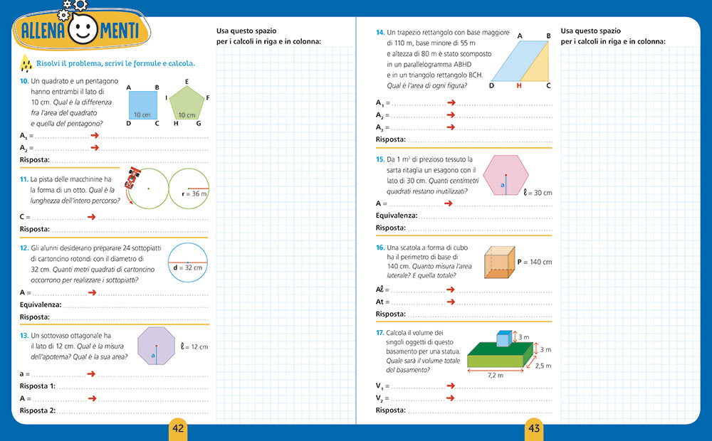 Il quaderno dei problemi di matematica classe 5::Quaderno dei problemi di matematica classe 5