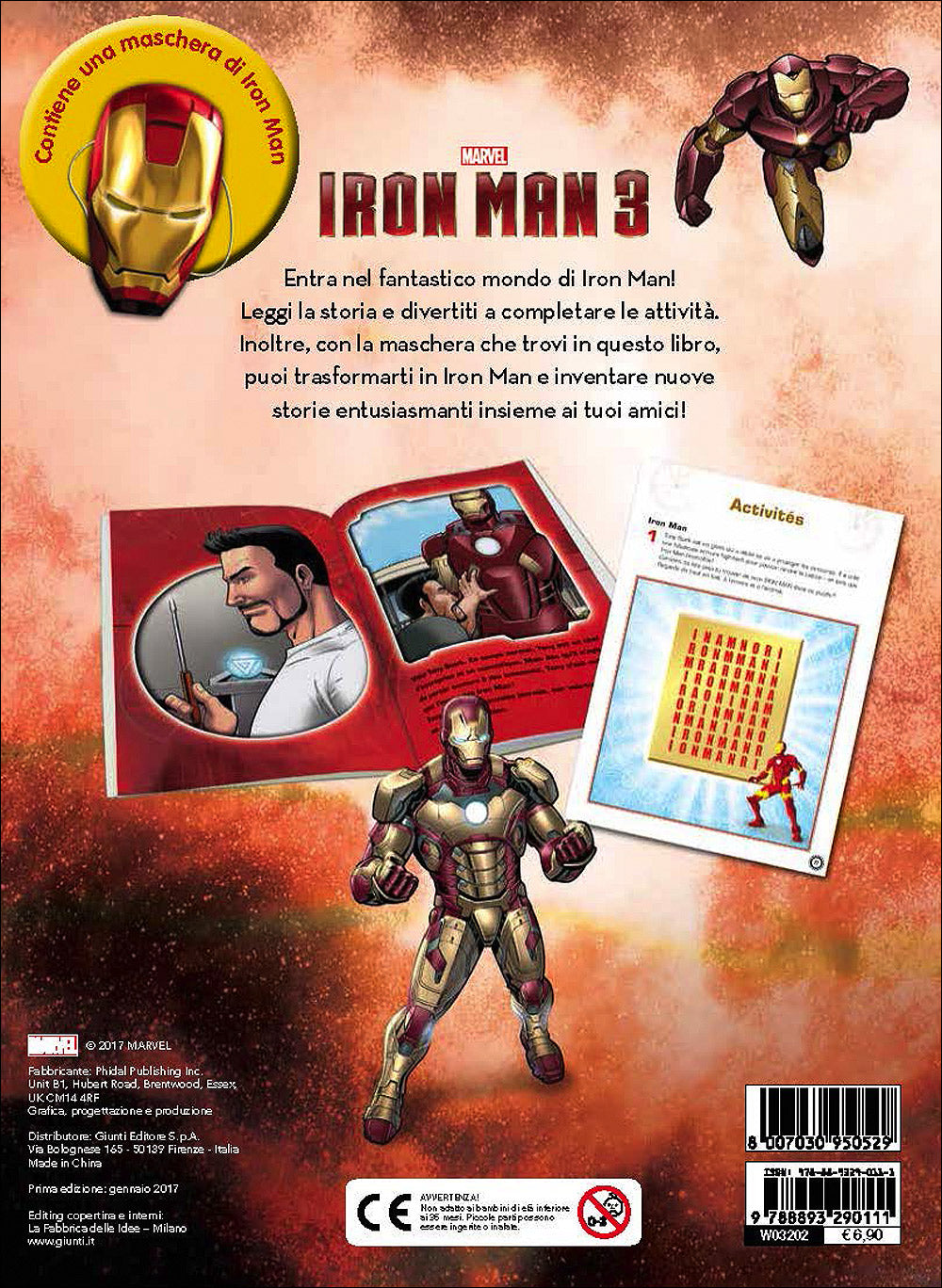 Storie in Maschera - Iron Man 3::Leggi la storia, mettila in scena e divertiti con tanti giochi!