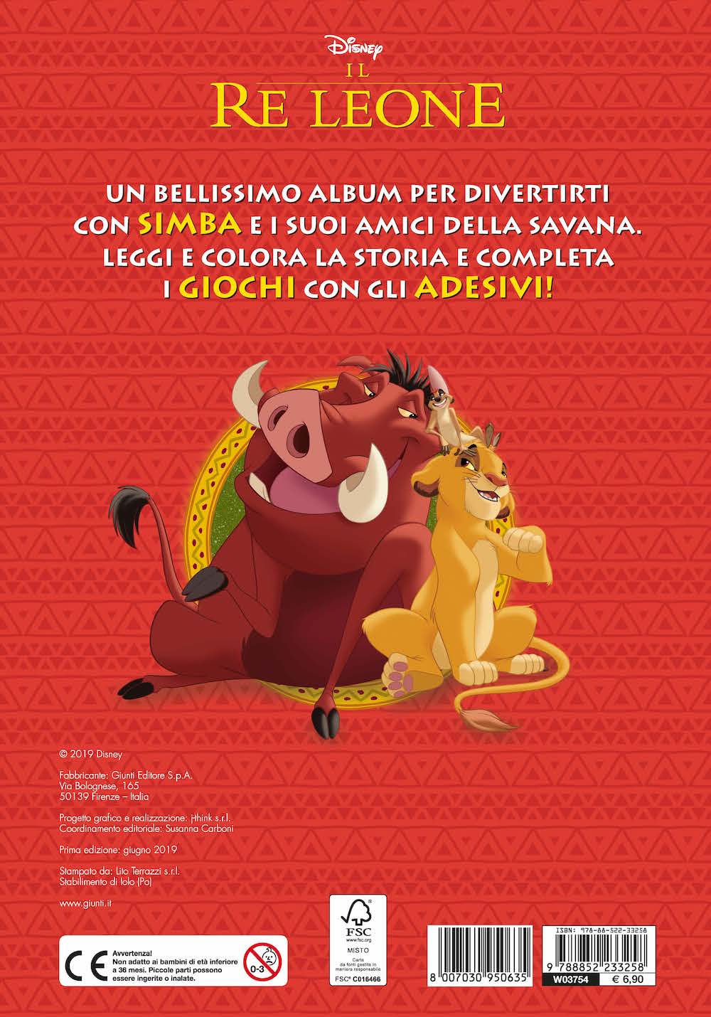 Attacca gli Eroi - Gioca, Colora e Attacca Il re leone