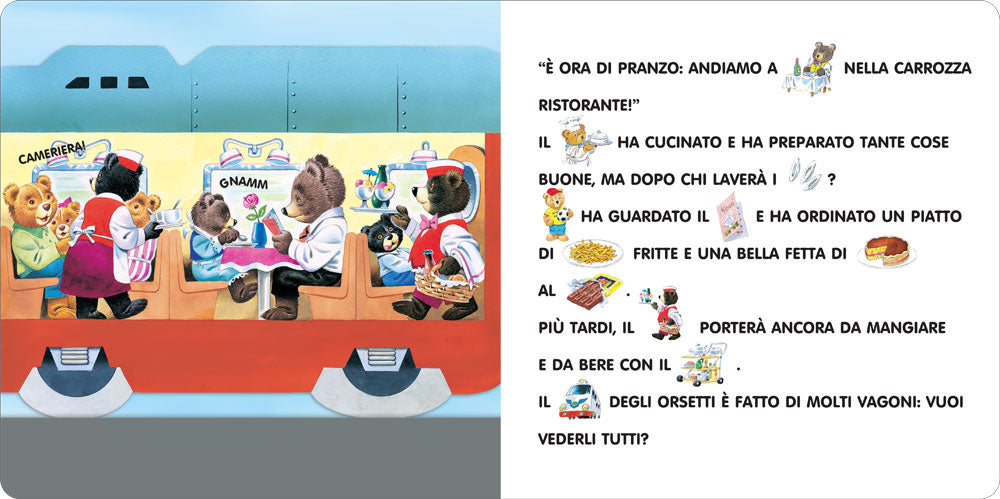 Il treno degli orsetti