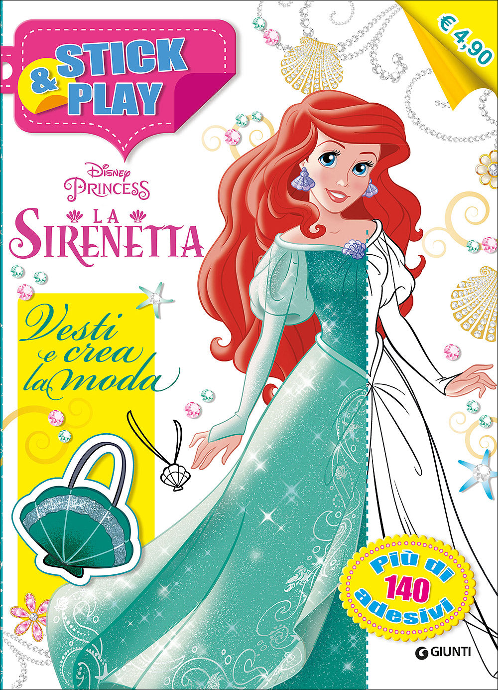Stick&Play - La Sirenetta::Vesti e crea la moda - Più di 140 adesivi