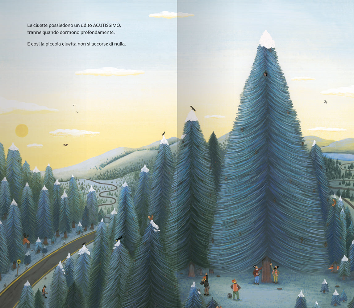 La piccola civetta di Natale