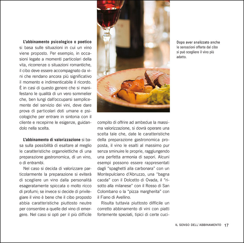 Manuale degli abbinamenti::Armonie del gusto, ideali contrasti fra vino e cibo