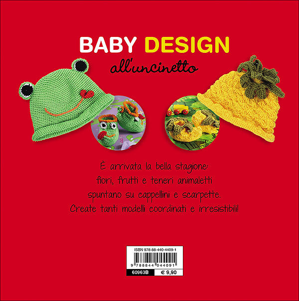 Baby Design all'uncinetto::Cappellini e scarpette di cotone