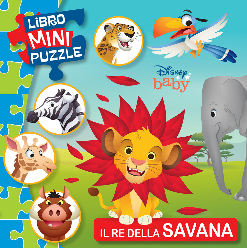 Disney Baby. Libro Mini Puzzle. Il re della savana