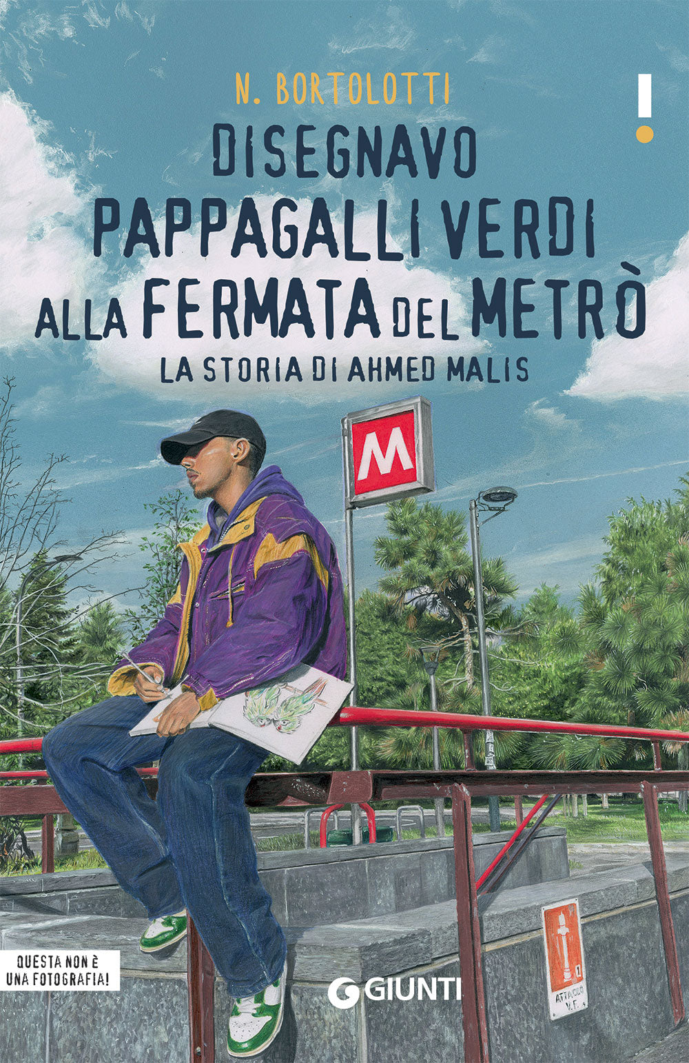 Disegnavo pappagalli verdi alla fermata del metrò::Storia di Ahmed Malis