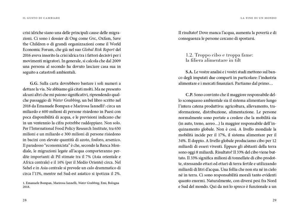 Il gusto di cambiare::la transizione ecologica come via per le felicità