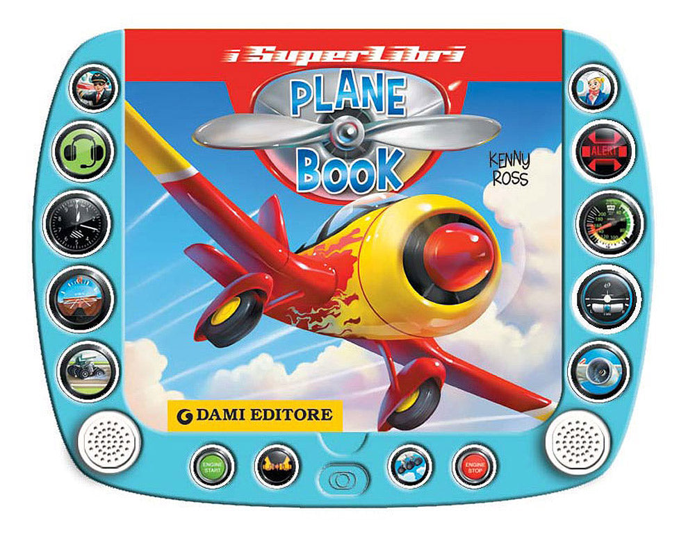 Plane Book::Con 14 pulsanti sonori