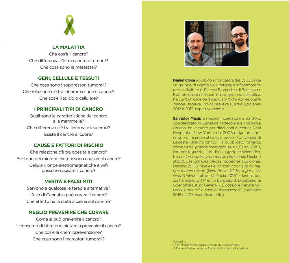 Le 100 risposte sul cancro