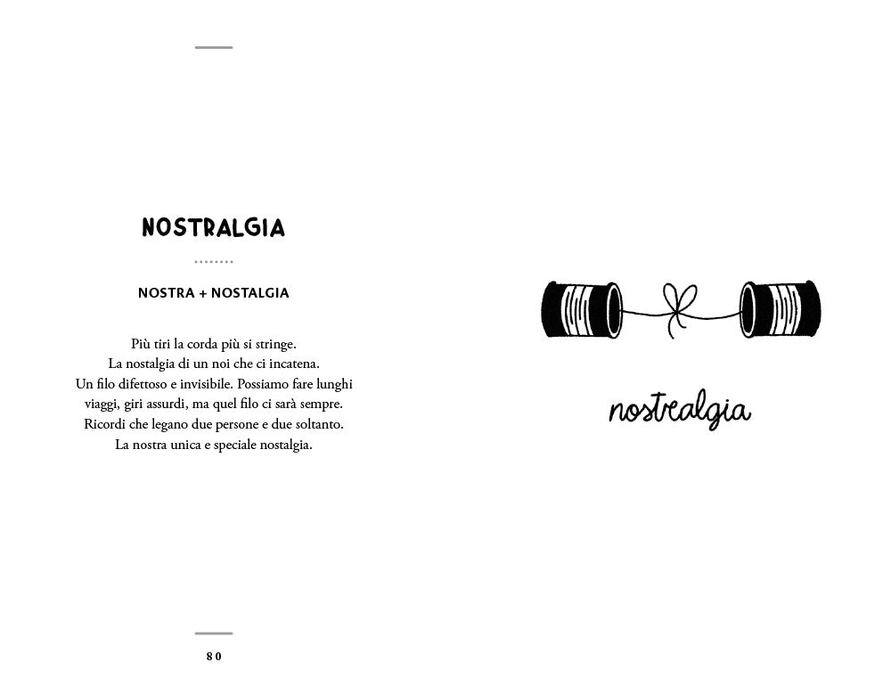 Vocabolario sentimentale::Le parole che non ti ho detto