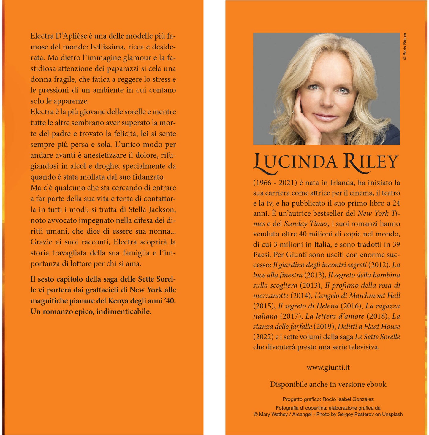 La ragazza del sole::Le sette sorelle