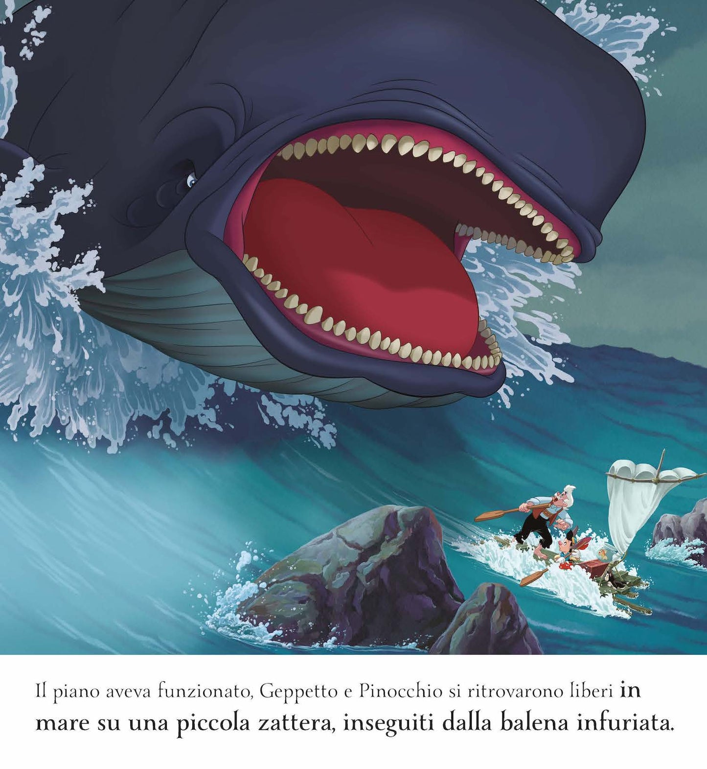 Pinocchio I grandi illustrati::La vera storia di un burattino diventato bambino