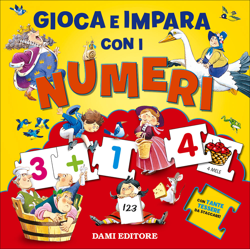 Gioca e impara con i numeri::Con tante tessere da staccare!