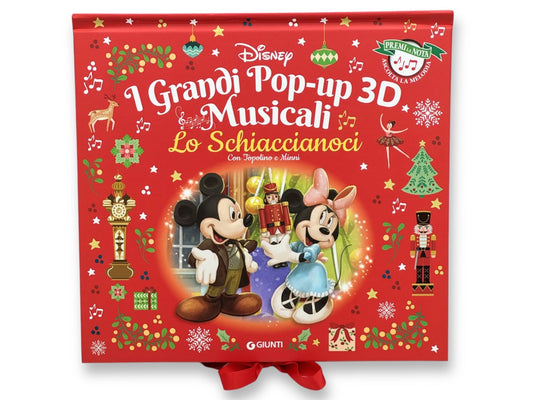Disney Lo Schiaccianoci con Topolino e Minni I grandi Pop-up 3d musicali::Premi la nota, ascolta la melodia