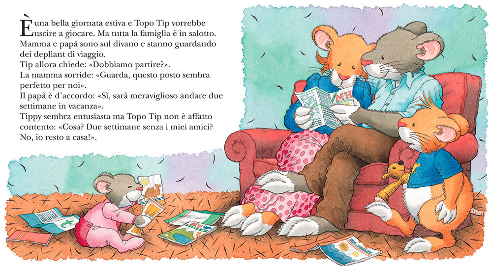Topo Tip. Io resto a casa!