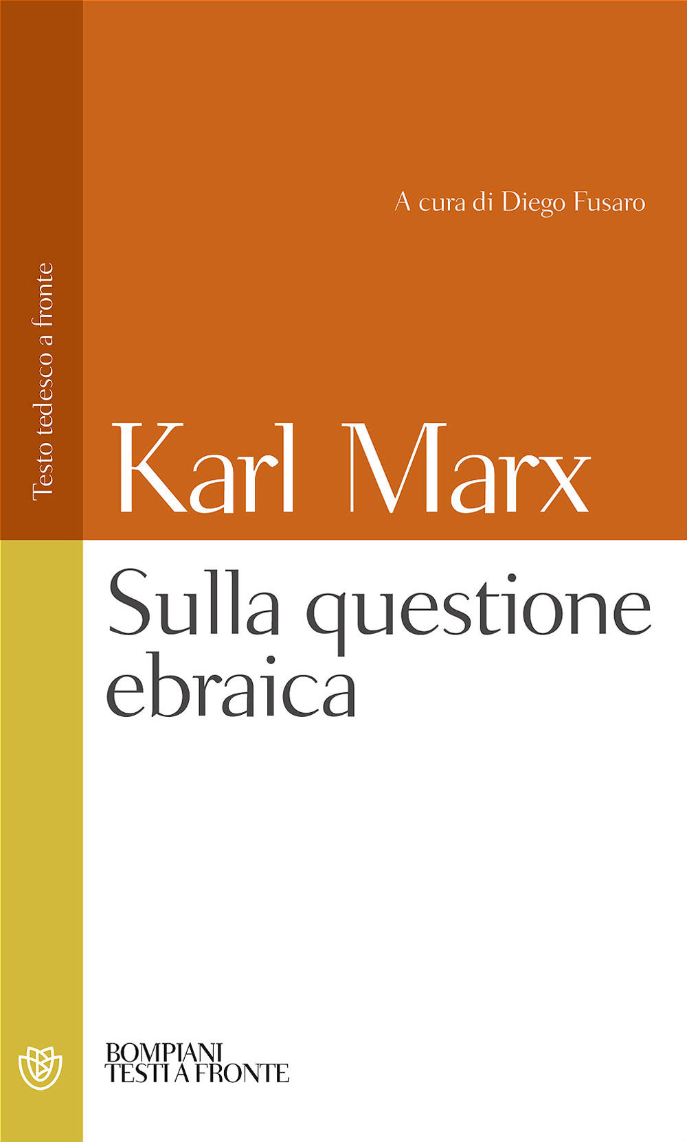 La questione ebraica::Testo tedesco a fronte