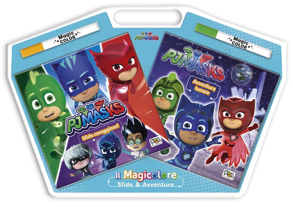 MAGICOLORE PJMASKS::Sfide Coraggiose e Avventura lunare