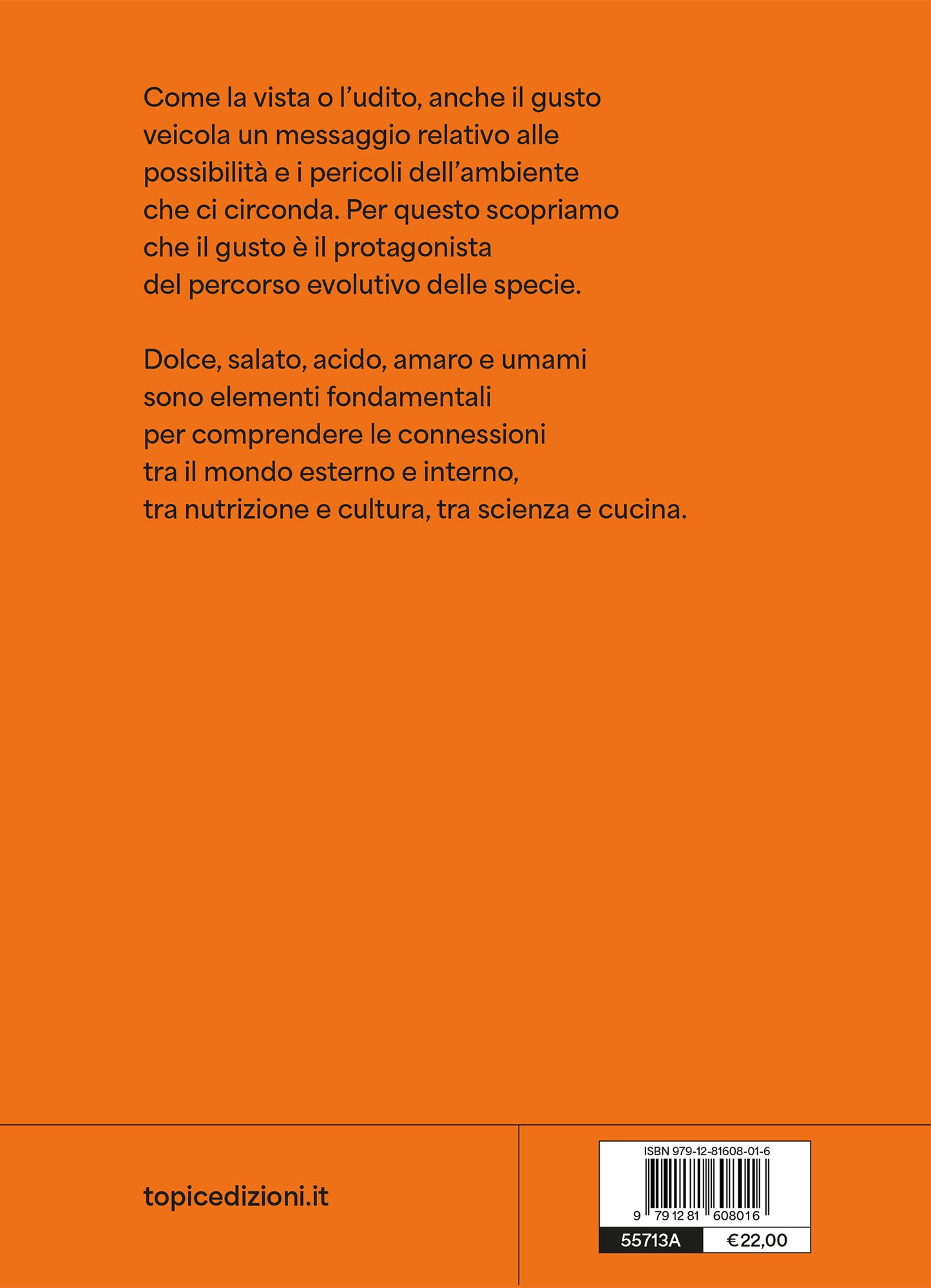 De Gustibus. Sul gusto negli esseri umani e negli altri animali