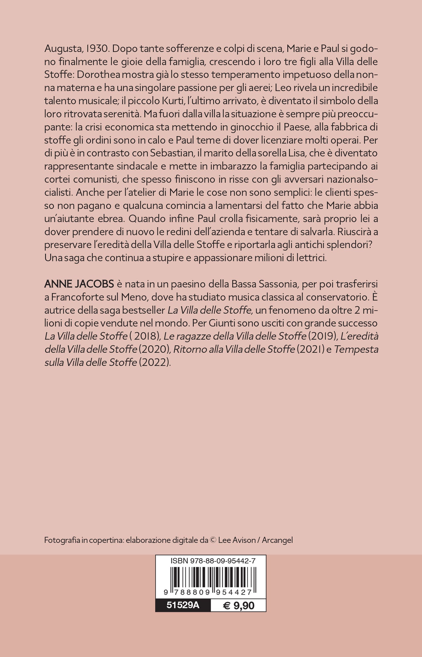 Ritorno alla villa delle stoffe