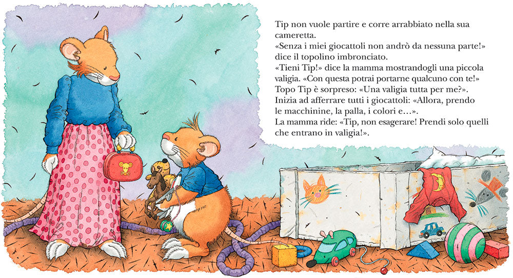 Topo Tip. Io resto a casa!
