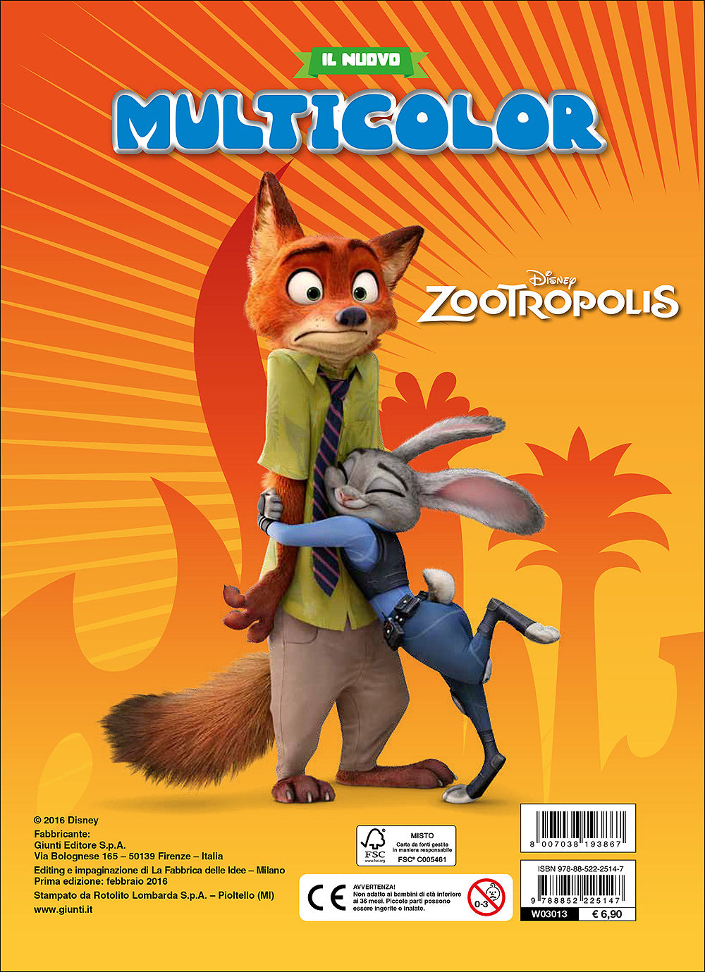 Il nuovo Multicolor - Zootropolis::Tanti nuovi giochi