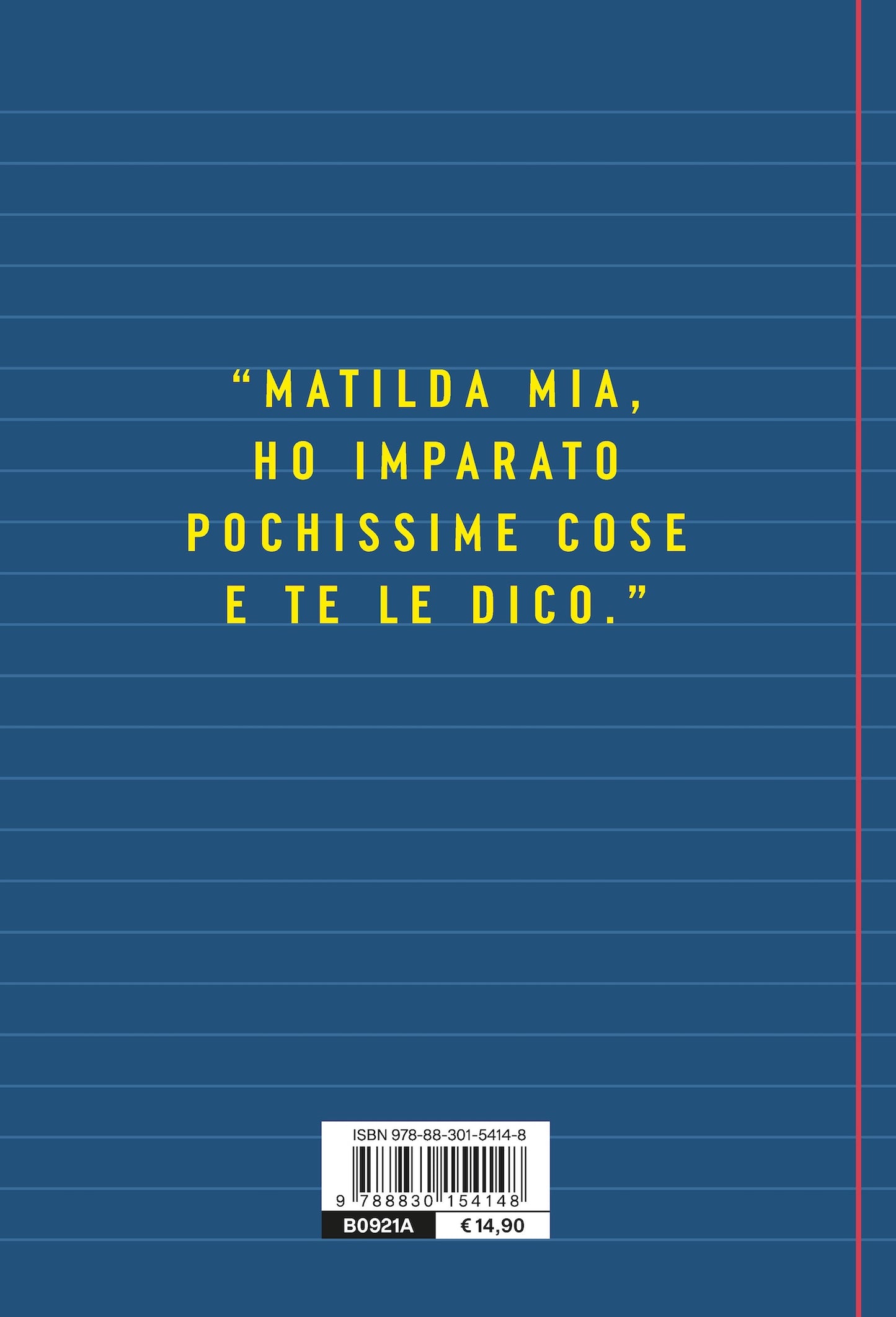 Ora dimmi di te::Lettera a Matilda