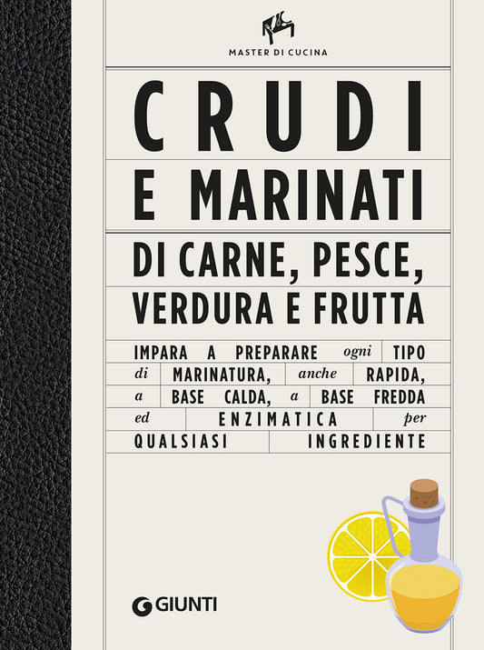 Crudi e marinati di carne, pesce, verdura e frutta::Master di cucina.