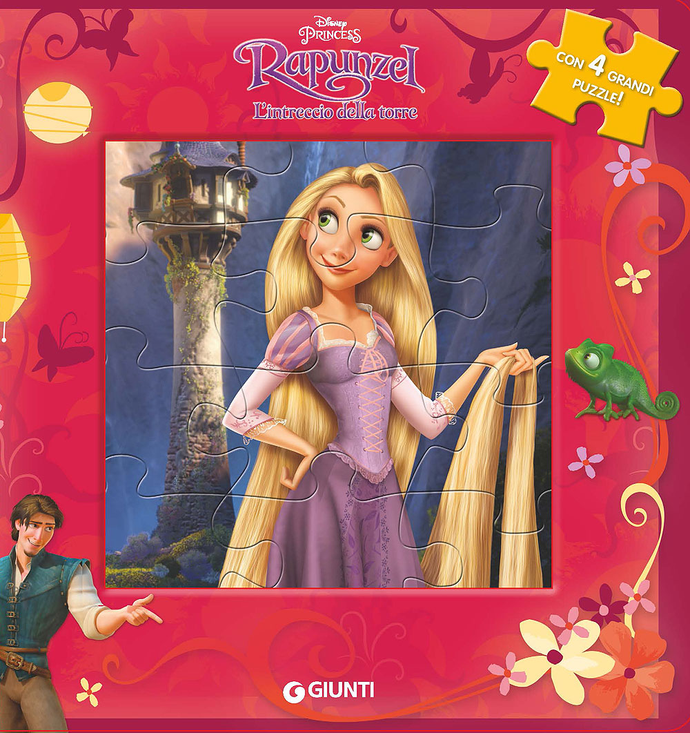 Libri Puzzle - Principesse. Rapunzel. L'intreccio della torre::Con 4 grandi puzzle!