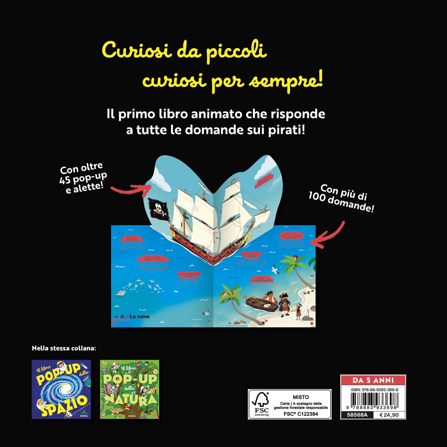 Il libro pop-up dei pirati