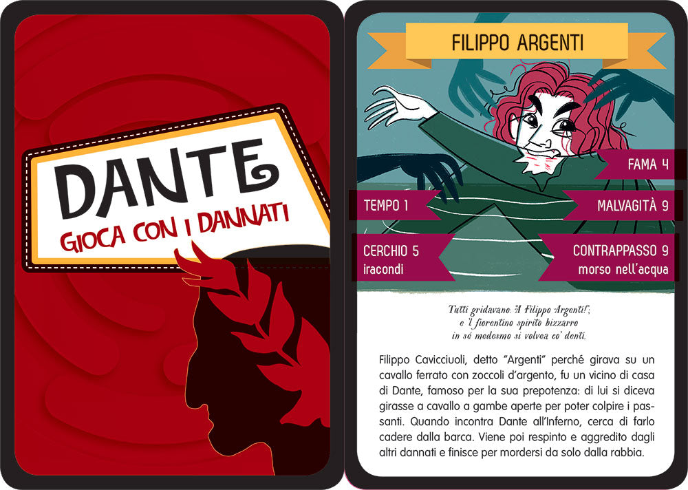 Dante. Gioca con i dannati