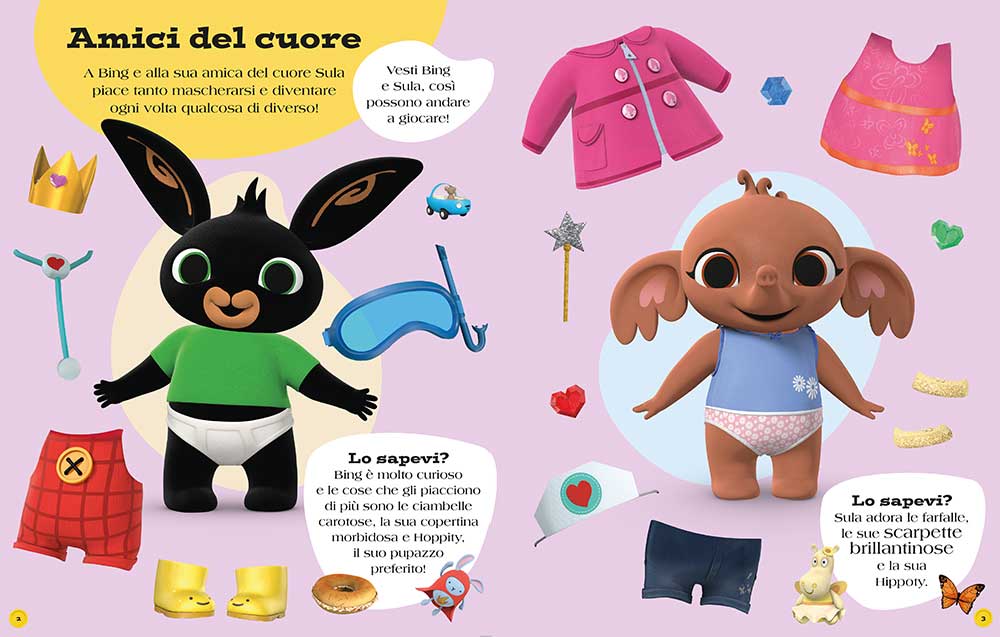 Bing. Oggi mi vesto da...::Con più di 150 stickers!