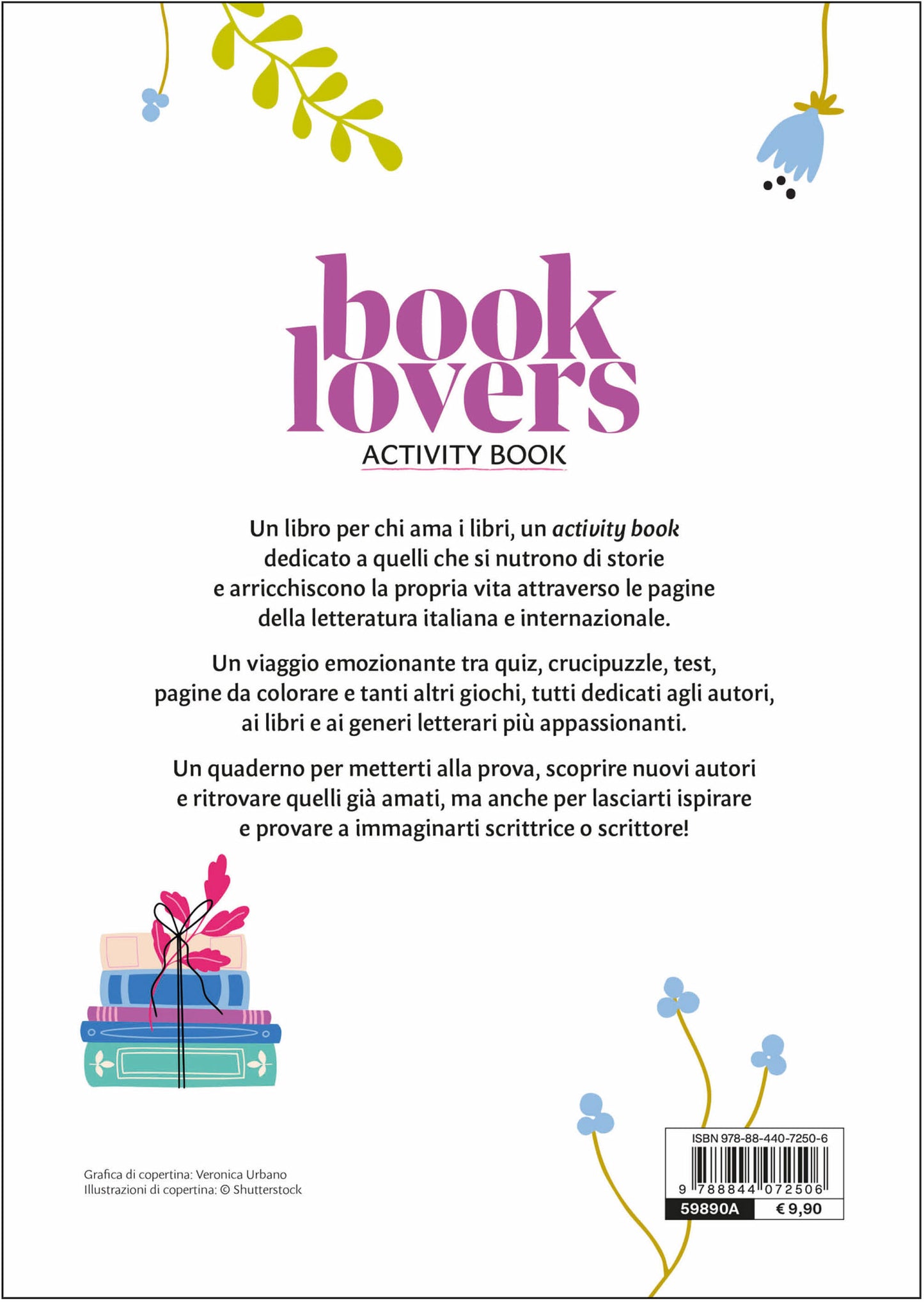 BOOKLOVERS. ACTIVITY BOOK