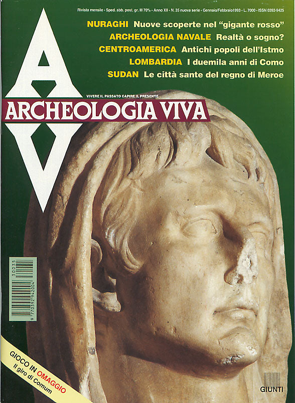Archeologia Viva n. 35 - gennaio/febbraio 1993::Rivista bimestrale