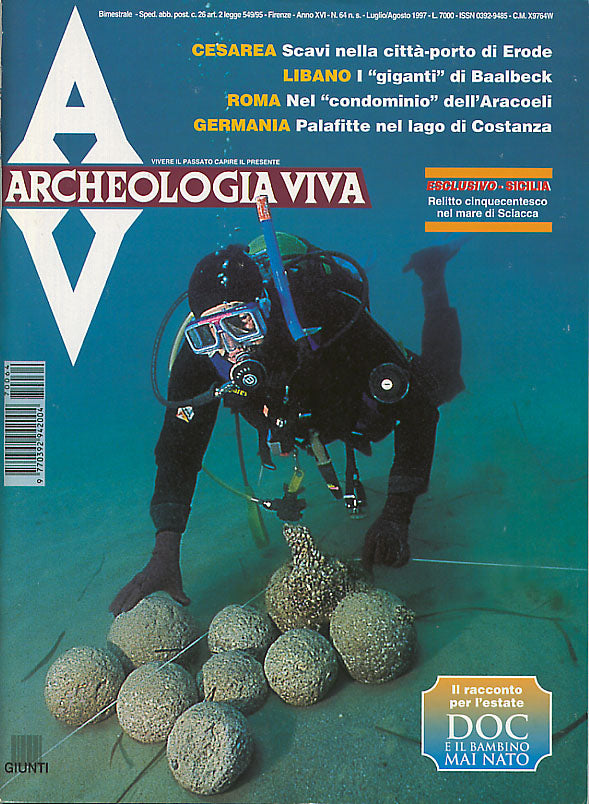 Archeologia Viva n. 64 - luglio/agosto 1997::Rivista bimestrale