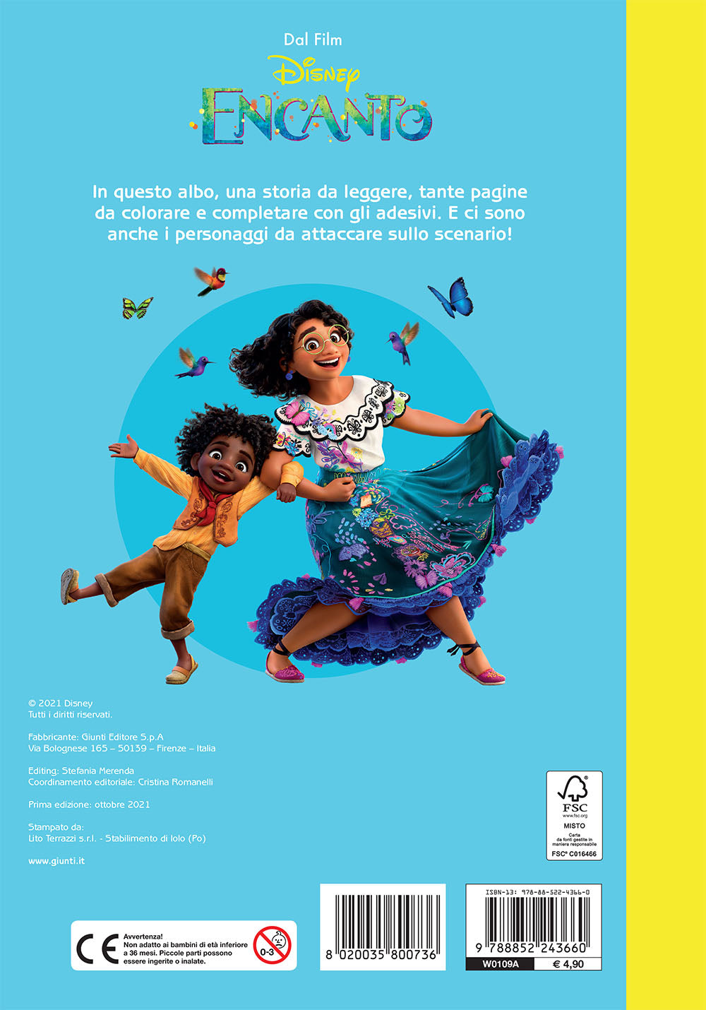 Disney Encanto Staccattacca&Colora