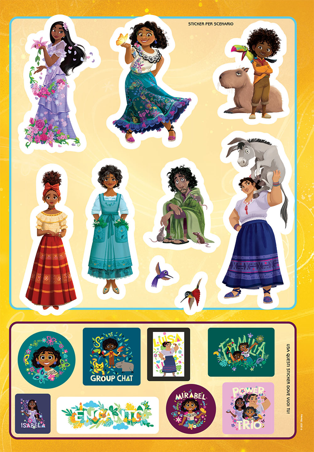 Disney Encanto Staccattacca&Colora