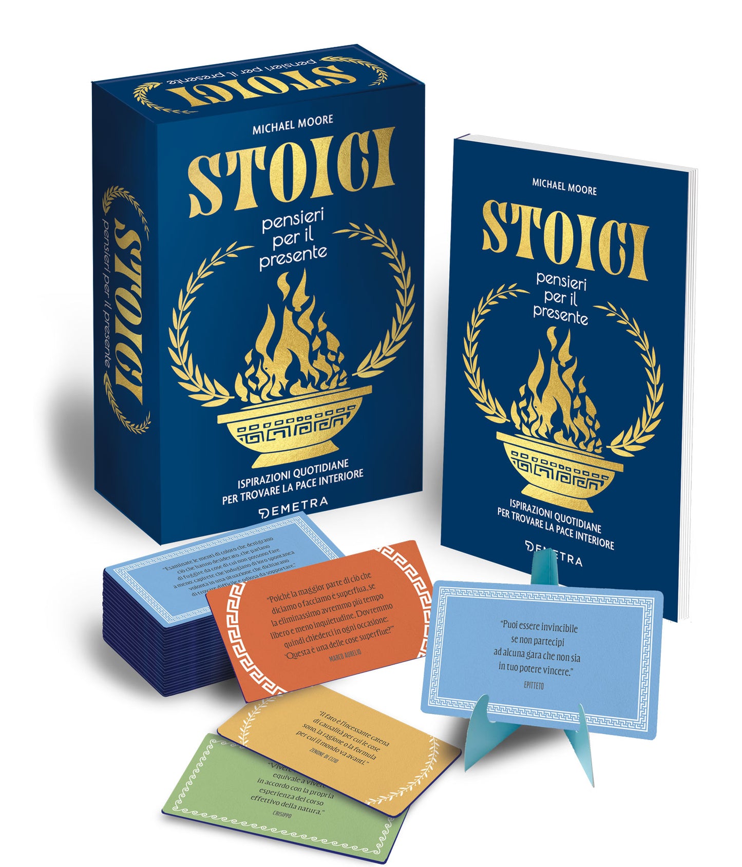 Stoici. Pensieri per il presente::Ispirazioni quotidiane  per trovare la pace interiore