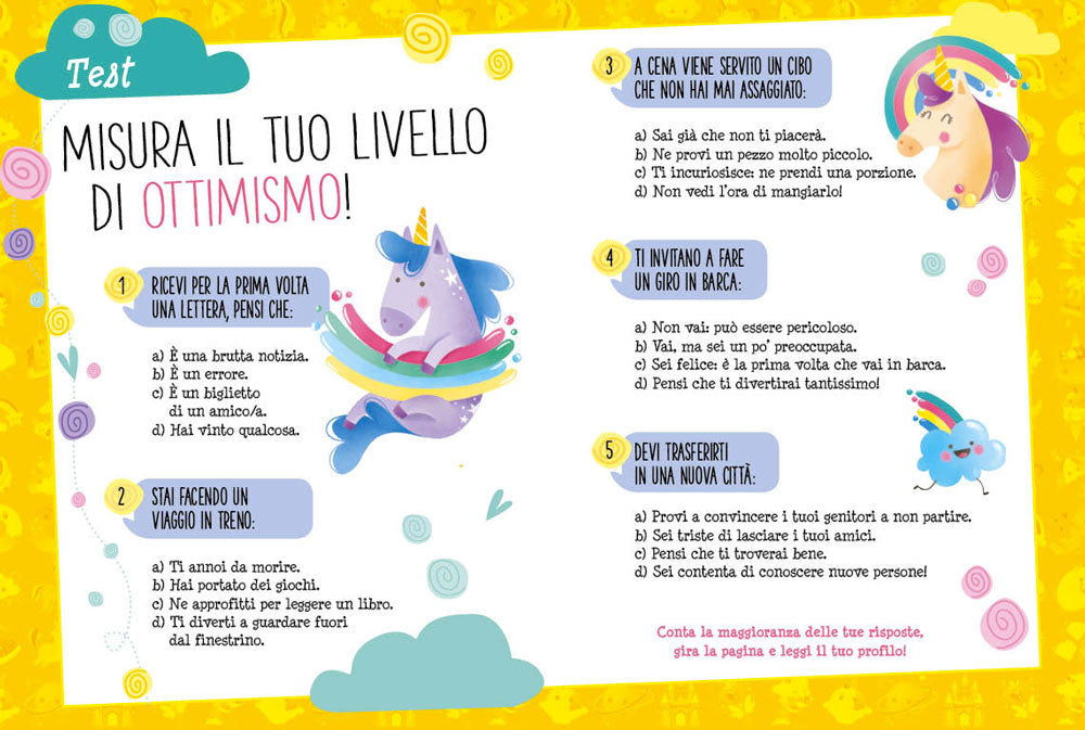 Il mio diario degli unicorni::Con tanti stickers!