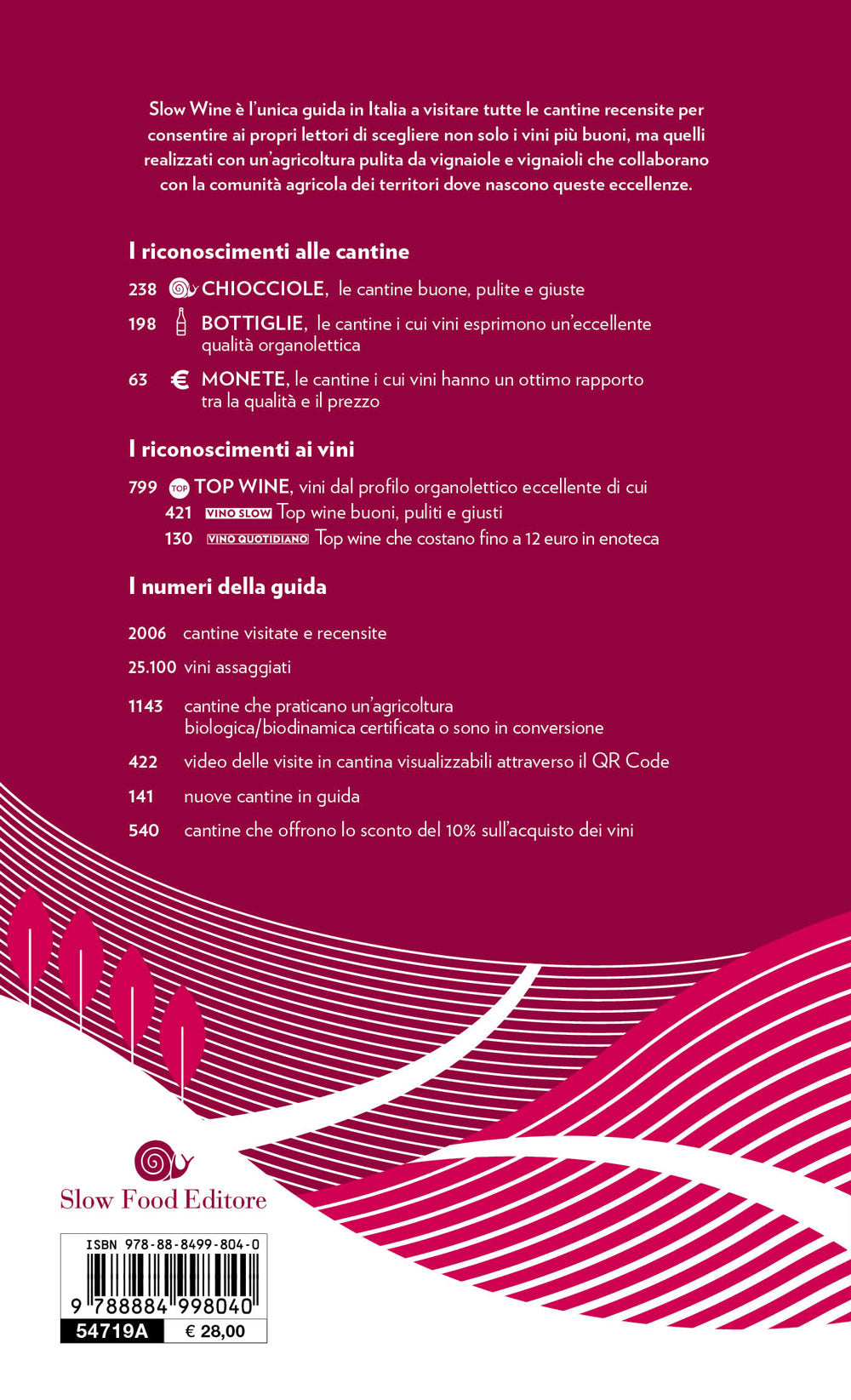 SLOW WINE. GUIDA 2024::VITE, VIGNE, VINI IN ITALIA
