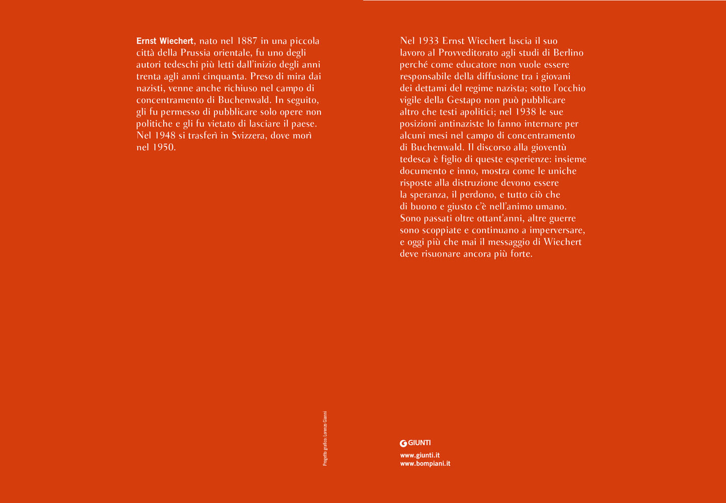 Dissotterrare l'amore::Discorso alla gioventù tedesca