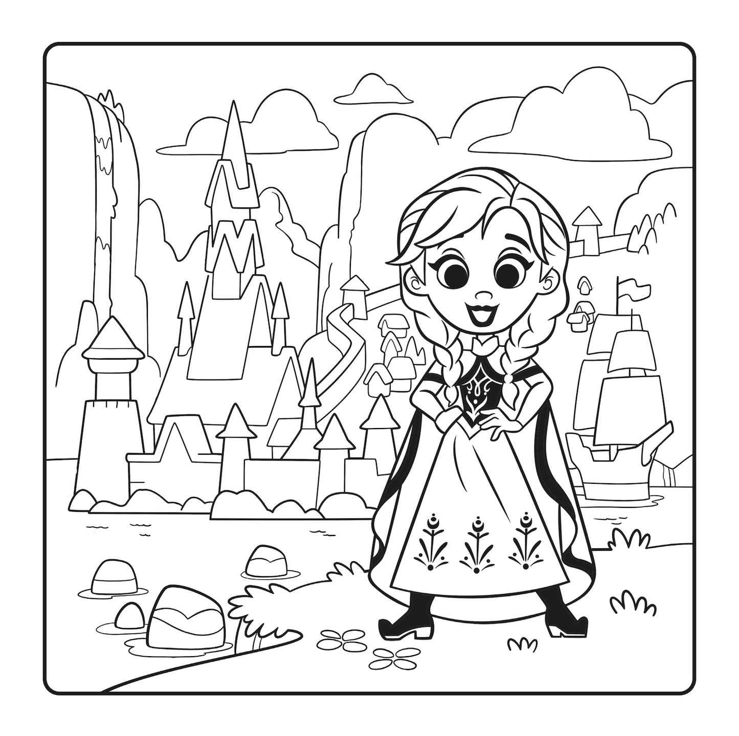 Cuties Cozy Coloring Disney