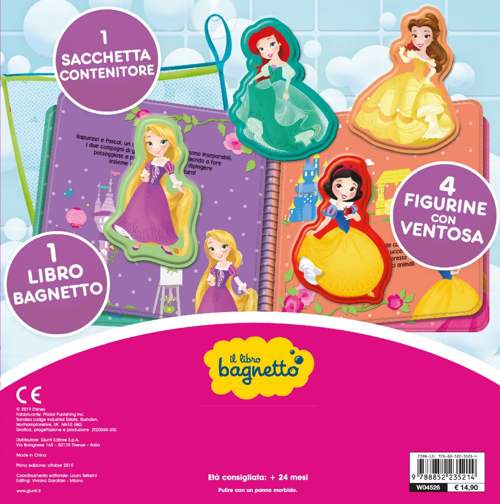 Il libro bagnetto - Disney Princess