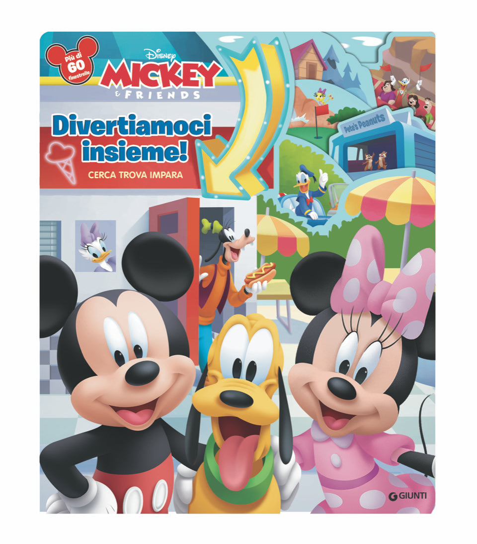 Divertiamoci insieme! Cerca, trova, impara - Disney Mickey & friends::Più di 60 finestrelle