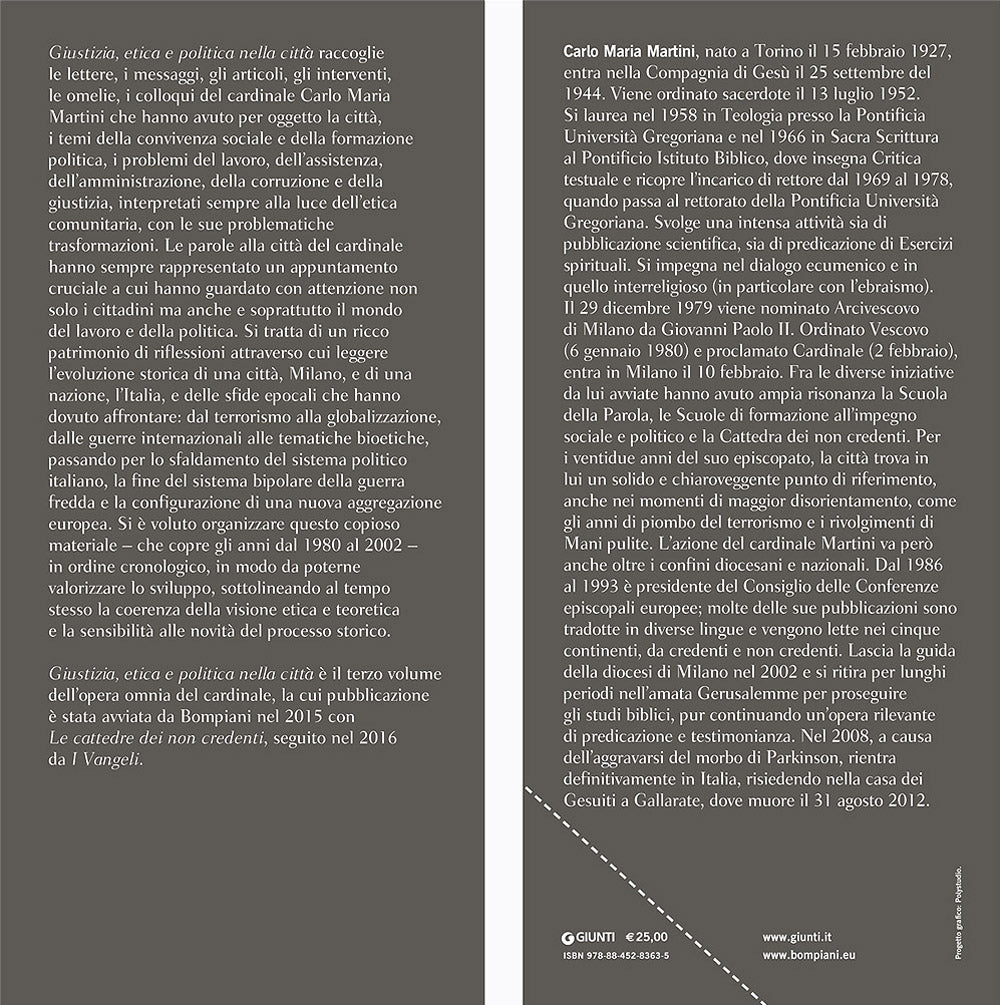 Giustizia, etica e politica nella città